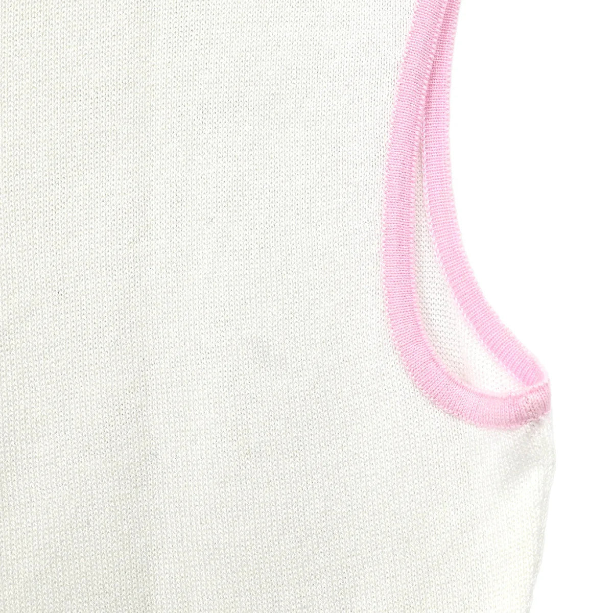 Chanel 2000 Sleeveless Top White #42