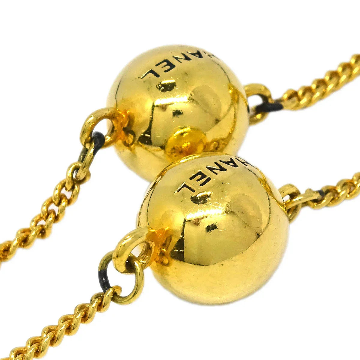 Chanel Bracelet Gold Medallion 98P