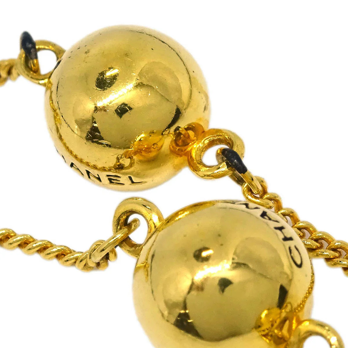 Chanel Bracelet Gold Medallion 98P