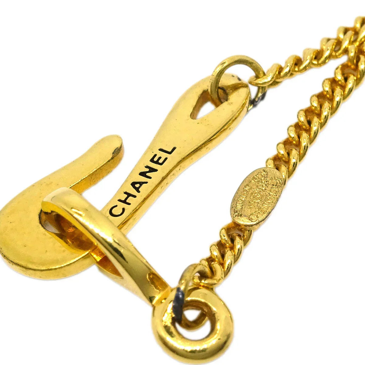Chanel Bracelet Gold Medallion 98P