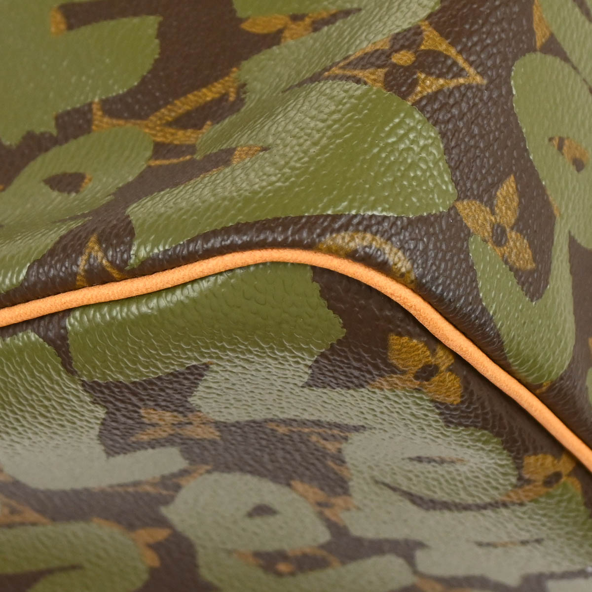 Louis Vuitton 2001 Khaki Monogram Graffiti Speedy 30 Handbag M92194