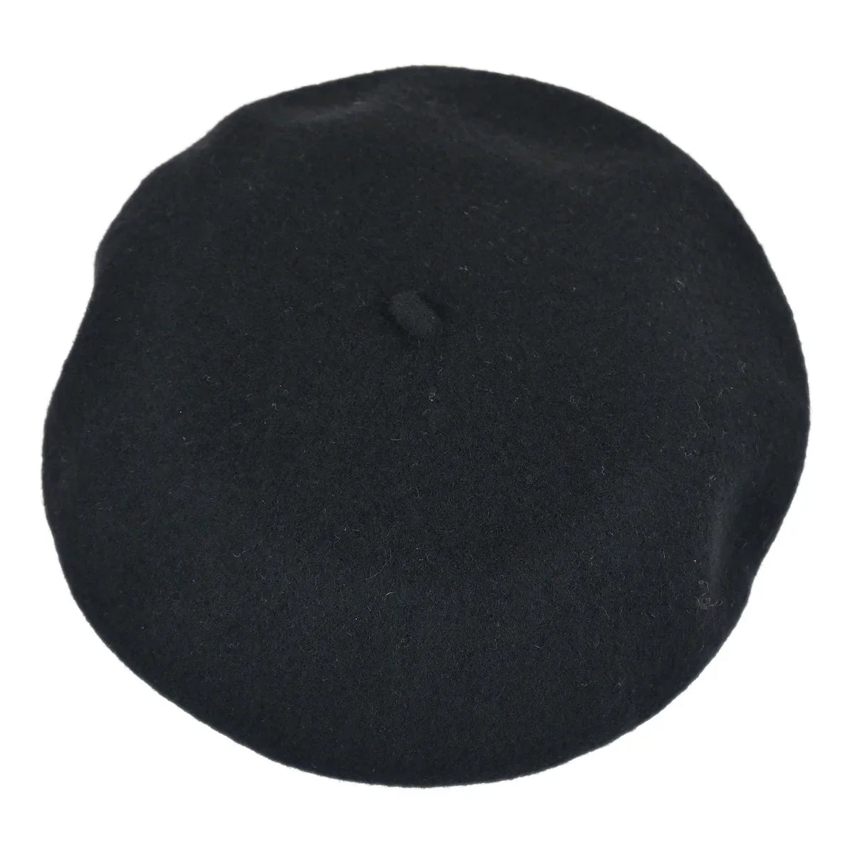 Chanel Black Hat Beret Small Good