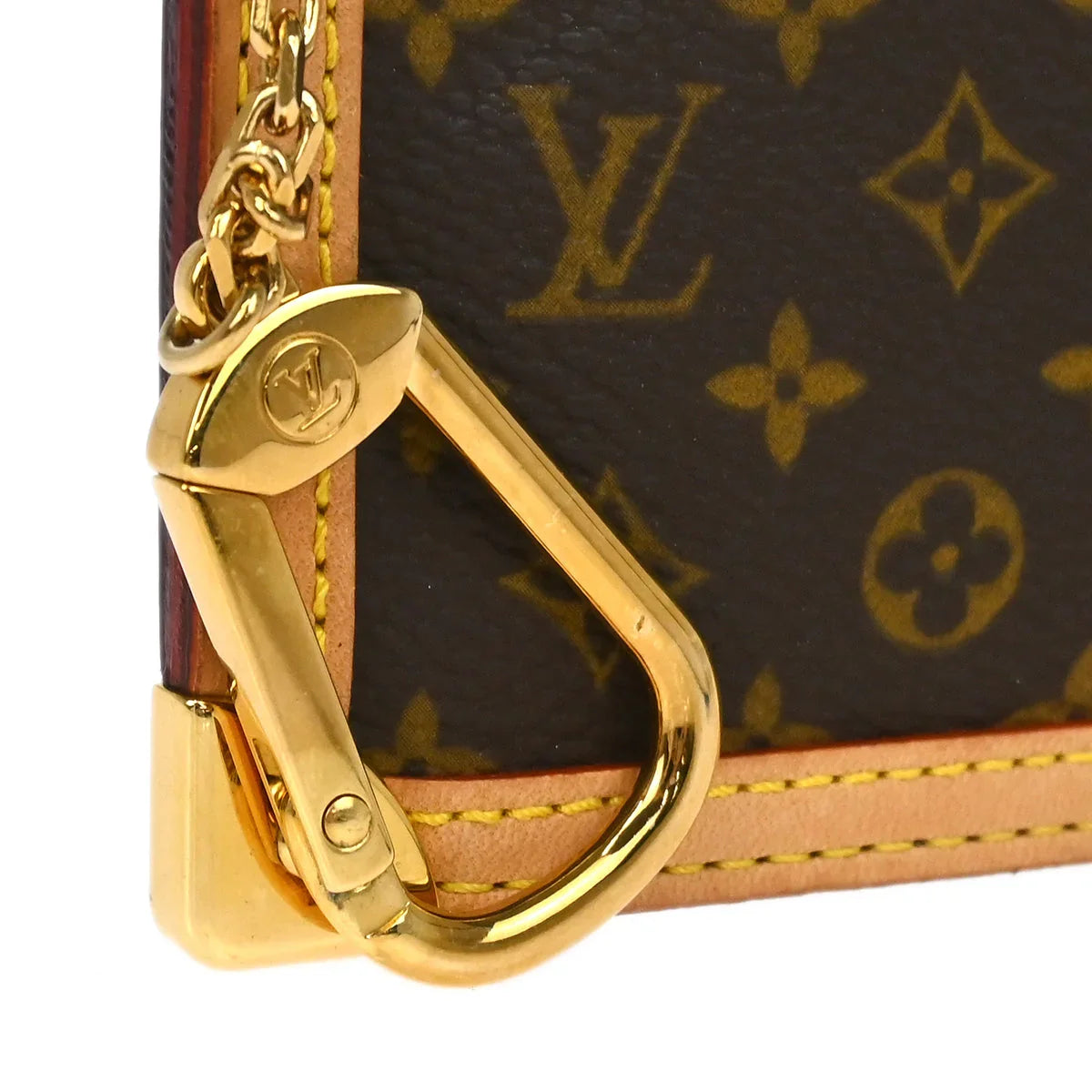 Louis Vuitton 2003 Cherry Blossom Pochette Cles Coin Purse M92015
