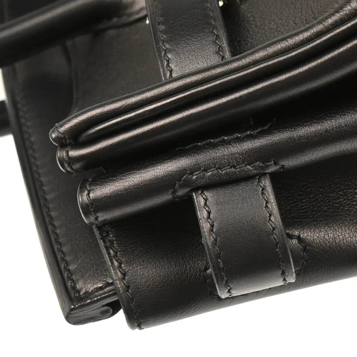Hermes 2006 Black Swift Birkin 30 Handbag