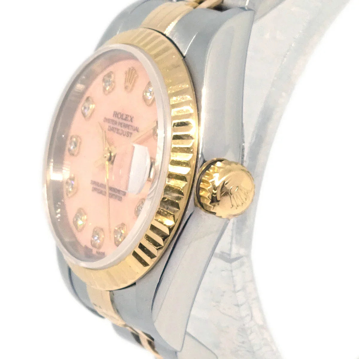Rolex Oyster Perpetual Datejust 26mm Ref.69173G Watch 18KYG SS Diamond