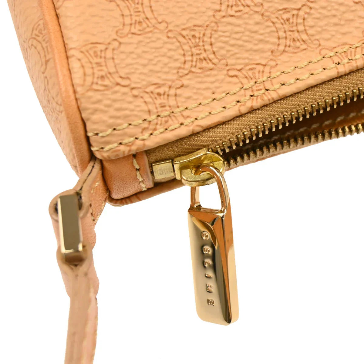 Celine Beige Macadam Handbag
