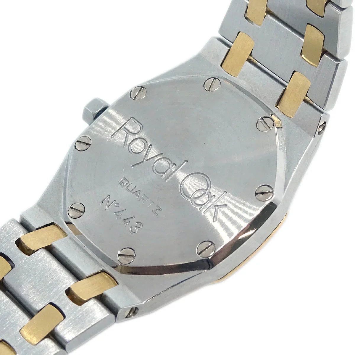 Audemars Piguet Royal Oak Quartz Watch 18KYG SS Diamond