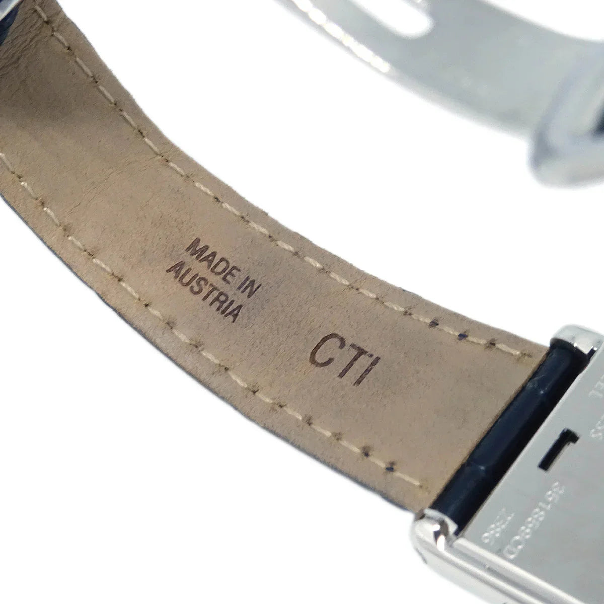 Cartier * Ref.2386 Tank Basculante SM Quartz Watch SS Navy