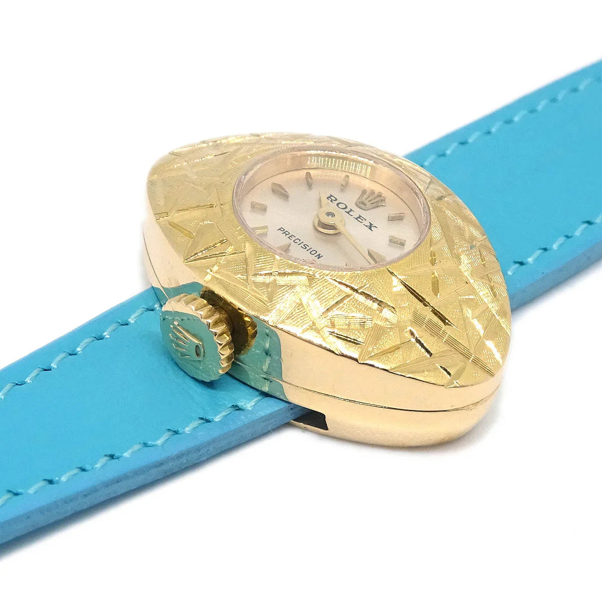 Rolex Chameleon Almond Precision Ref.2003 Manual-winding Watch 18KYG