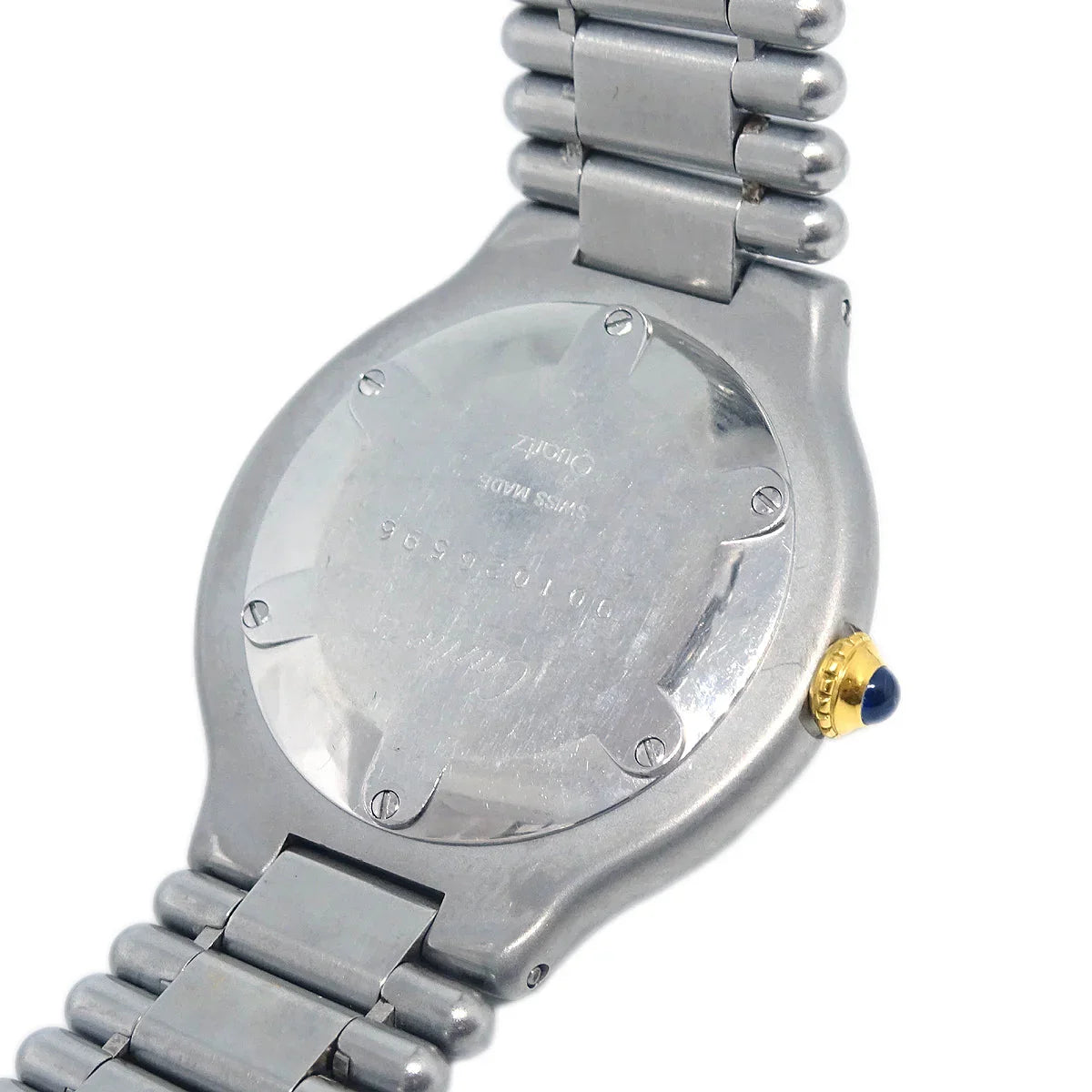 Cartier Must 21 Quartz Watch SS 18KYG