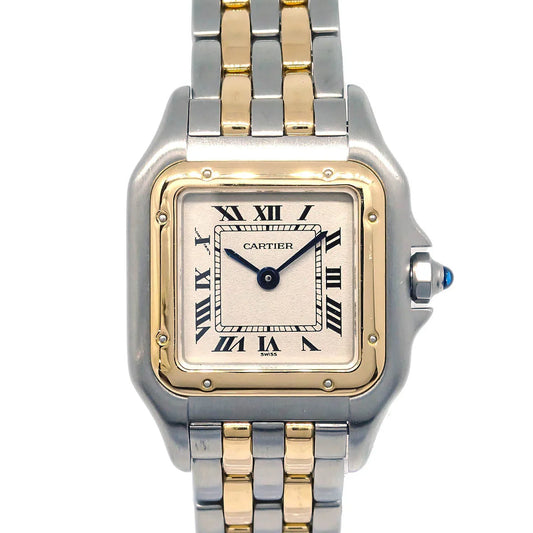 Cartier Panthere SM Quartz Watch SS 18KYG
