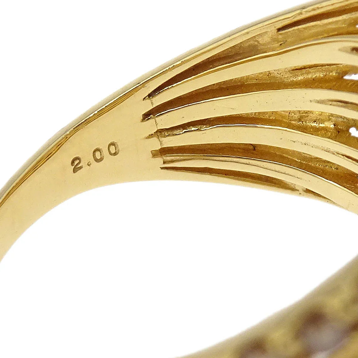 Ring K18 Diamond #51