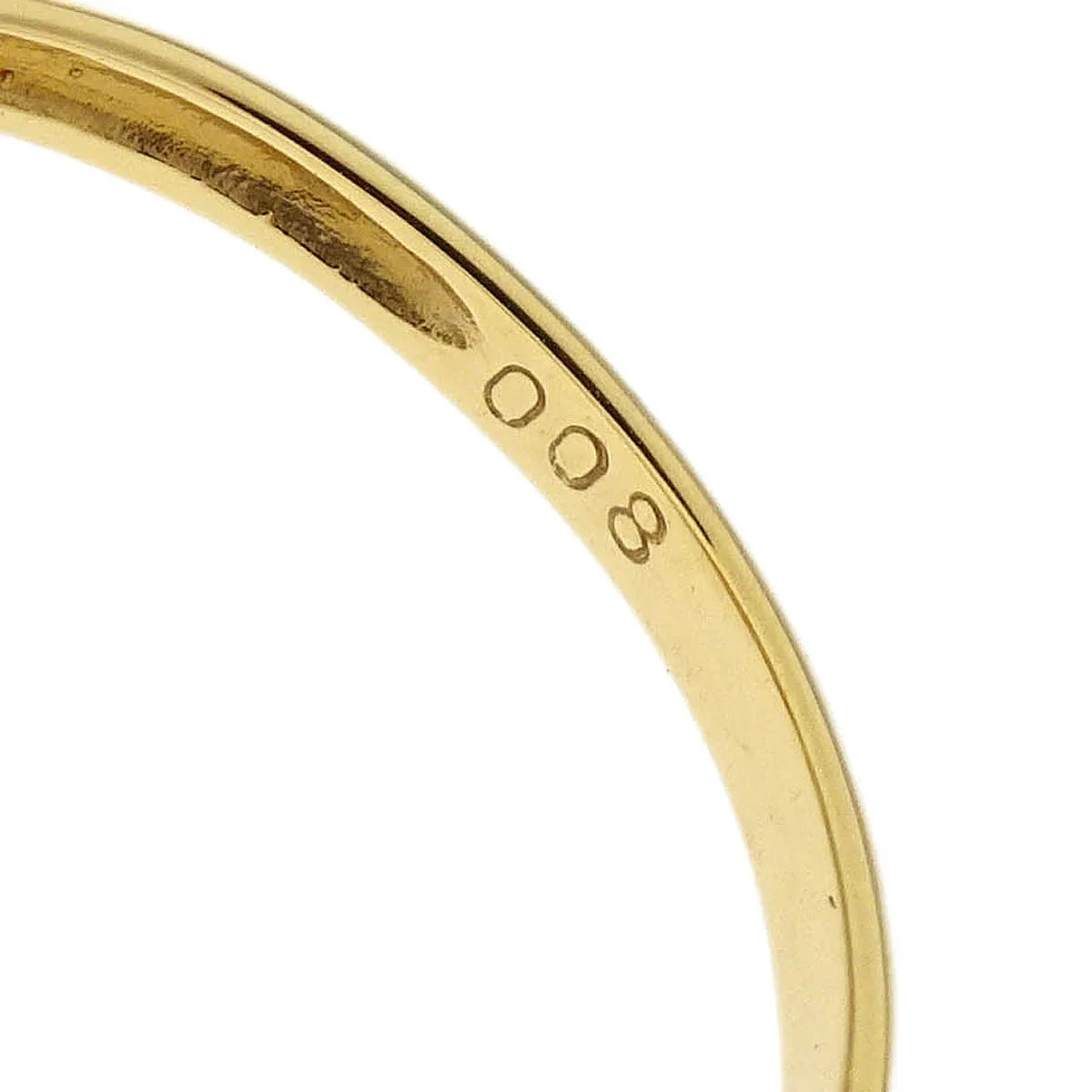 Ring K18 Diamond Gold #50