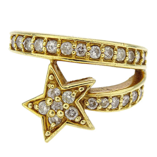 Ring K18 Diamond #51 #11