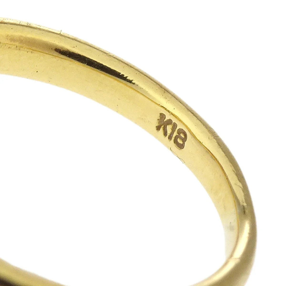 Ring K18 Ruby Diamond Gold #48