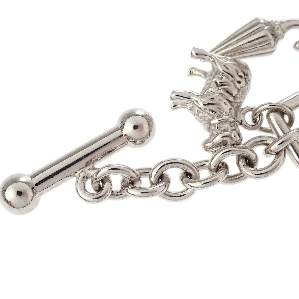 Burberry Ref.BU5200 Signature Charm Bracelet Watch Quartz SV925