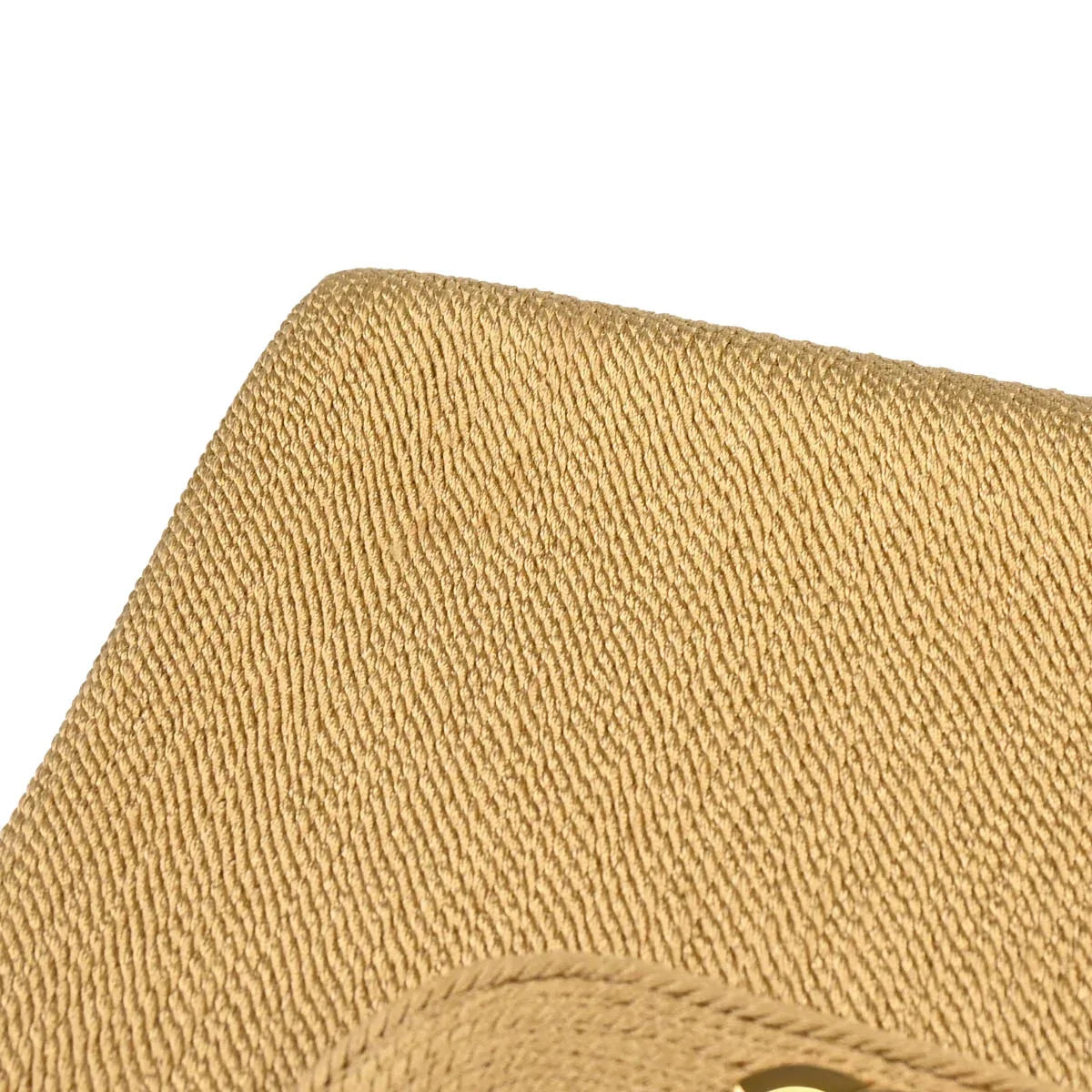 Chanel 1997-1999 Beige Silk Rope Handbag