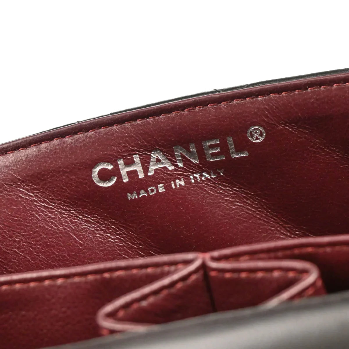 Chanel 2009-2010 Black Lambskin East West Shoulder Bag