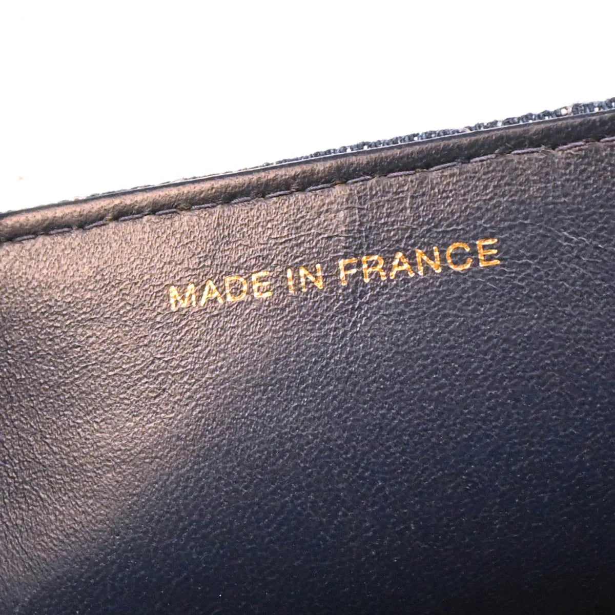 Chanel 1997-1999 Blue Denim Top Handle Handbag