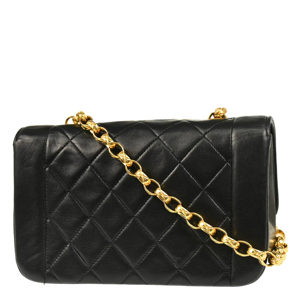 Chanel 2012-2013 Black Lambskin Shoulder Bag