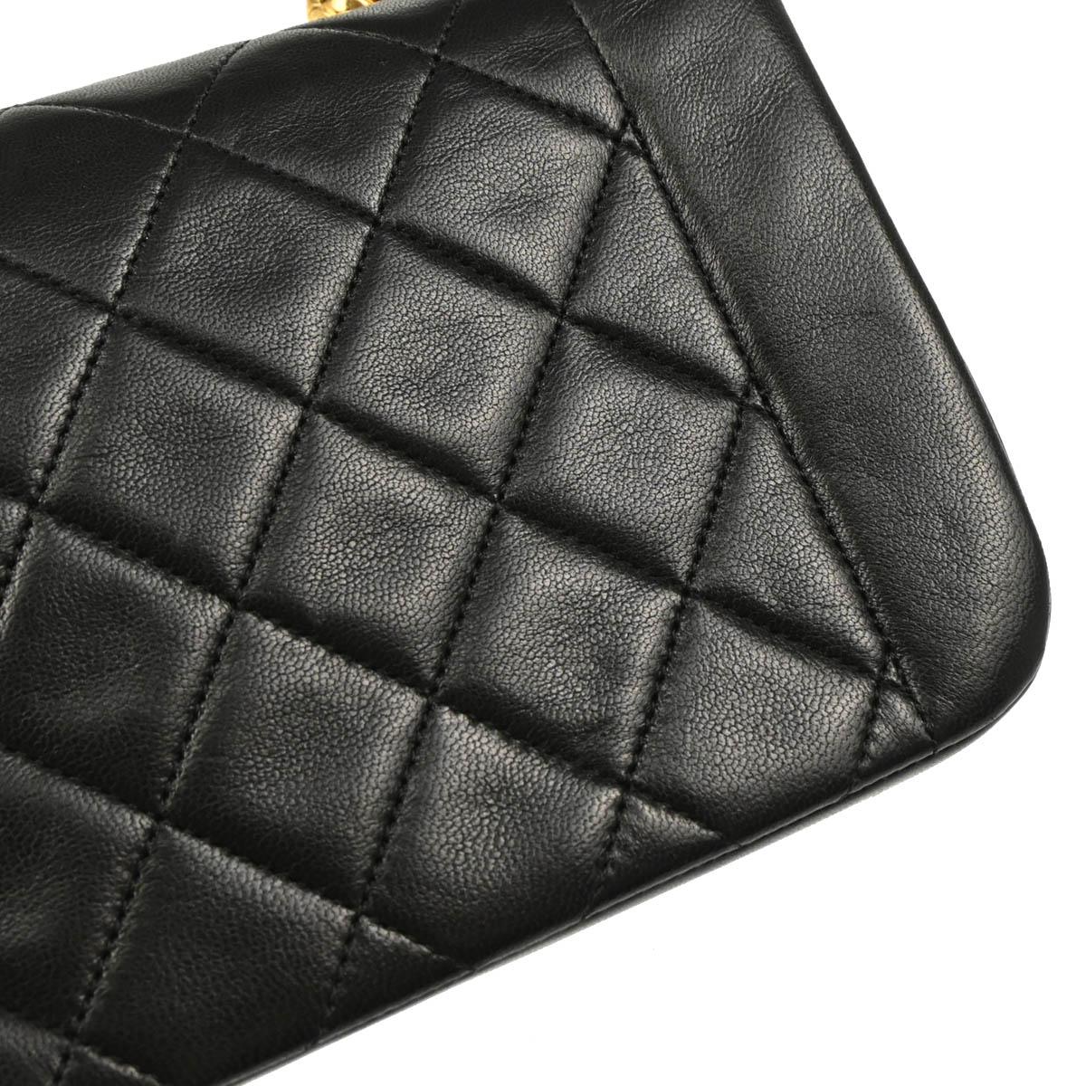 Chanel 2012-2013 Black Lambskin Shoulder Bag
