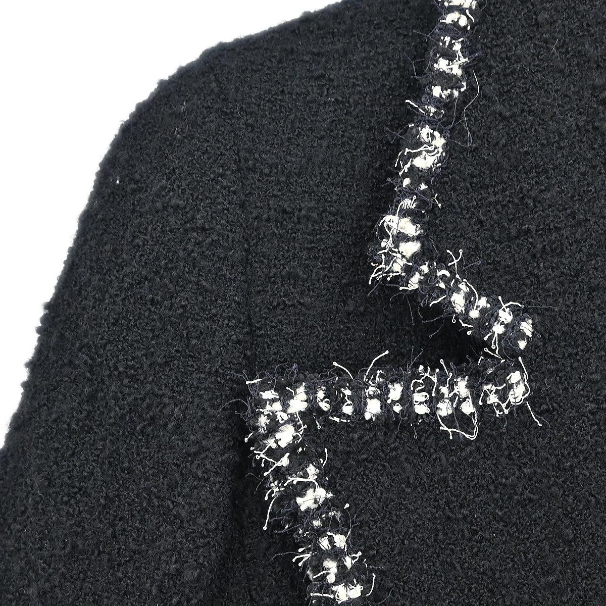Chanel 1994 Double Breasted Jacket Black #36