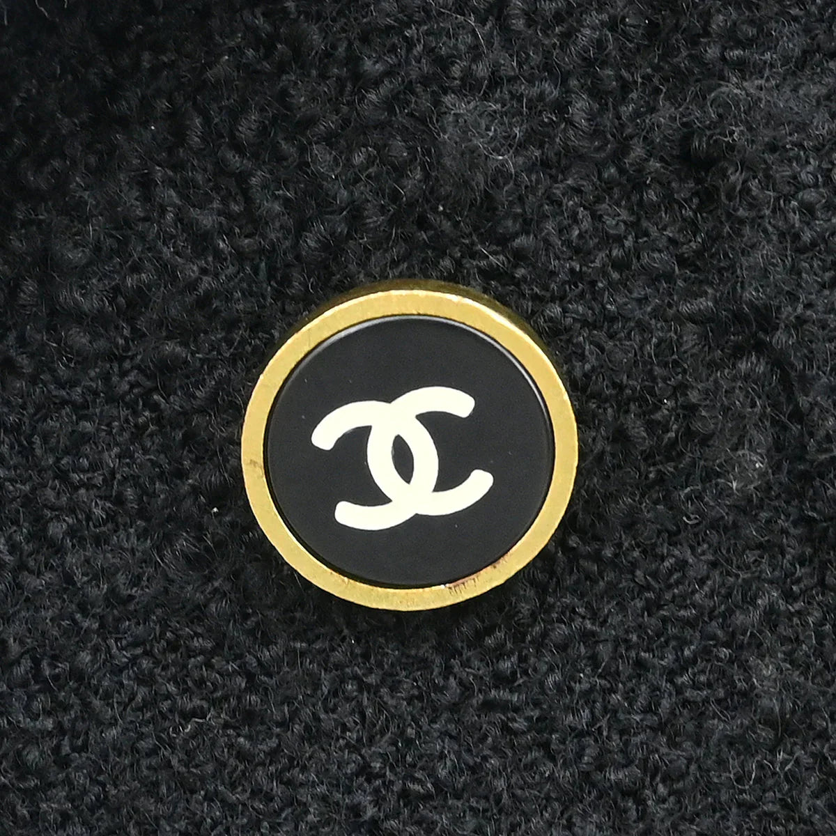 Chanel 1994 Double Breasted Jacket Black #36