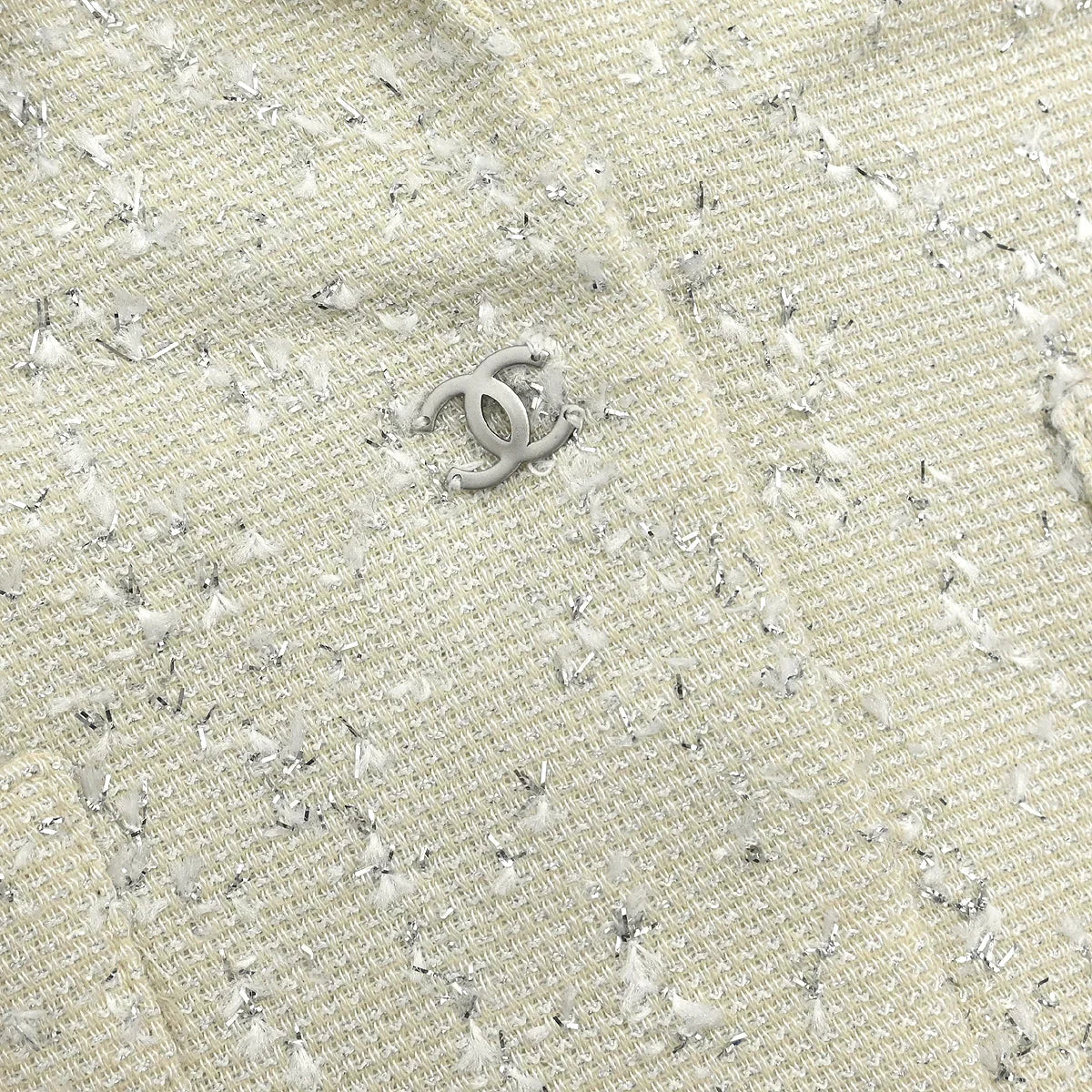 Chanel 1999 Single Breasted Jacket White #38