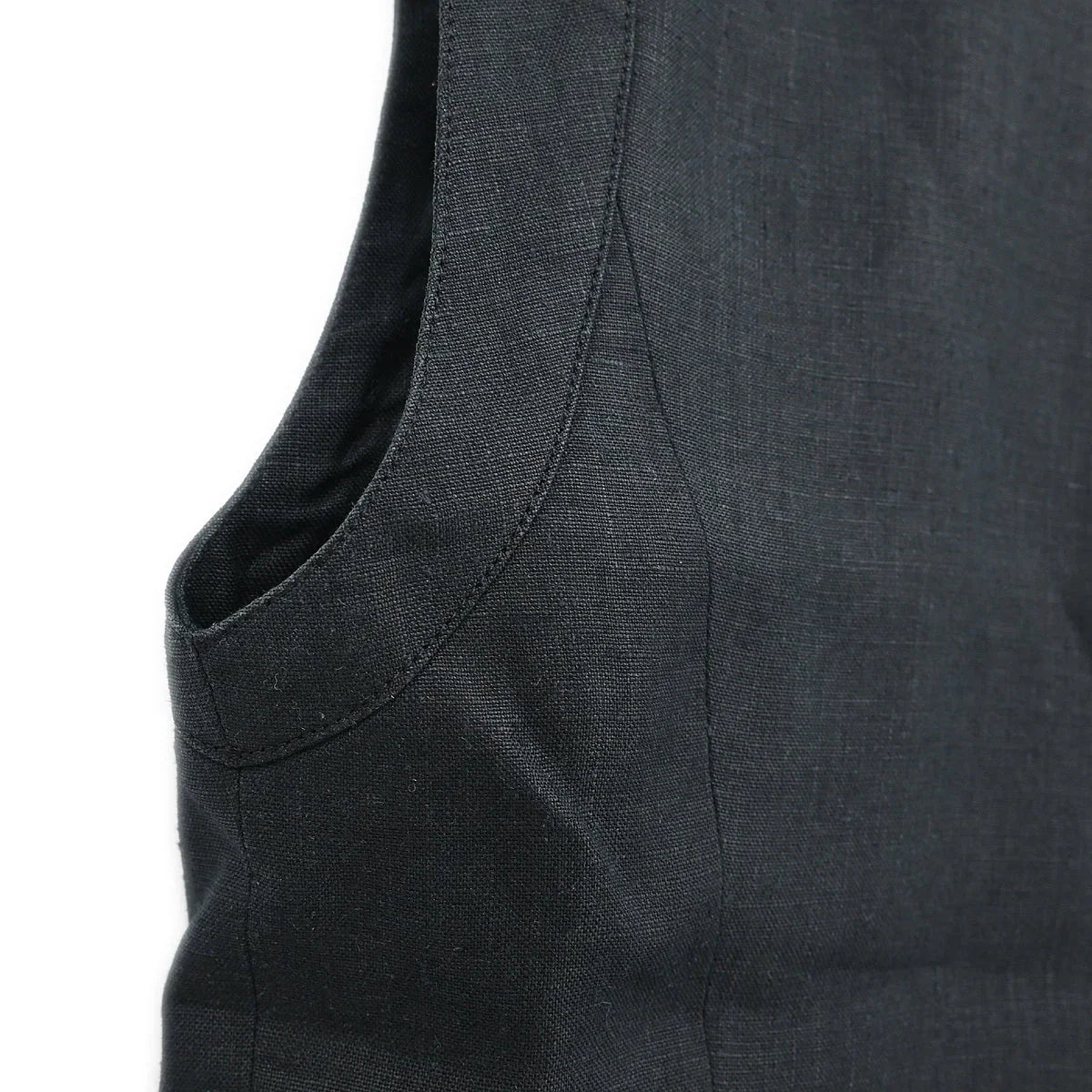 Chanel Sleeveless Vest Jacket Black