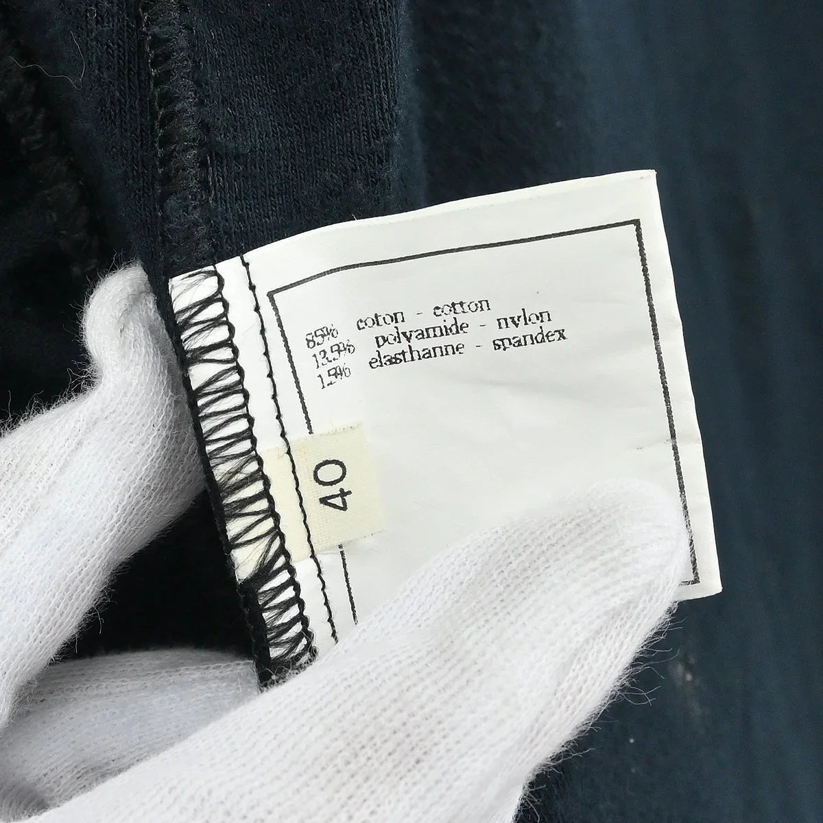 Chanel Single Breasted Collarless Jacket Black #40