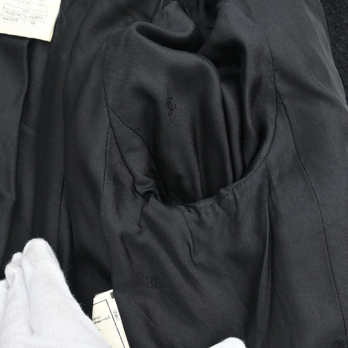 Chanel 1995 Single Breasted Jacket Black #38