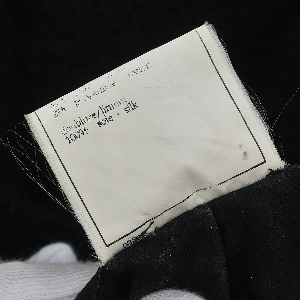 Chanel 1995 Single Breasted Jacket Black #38