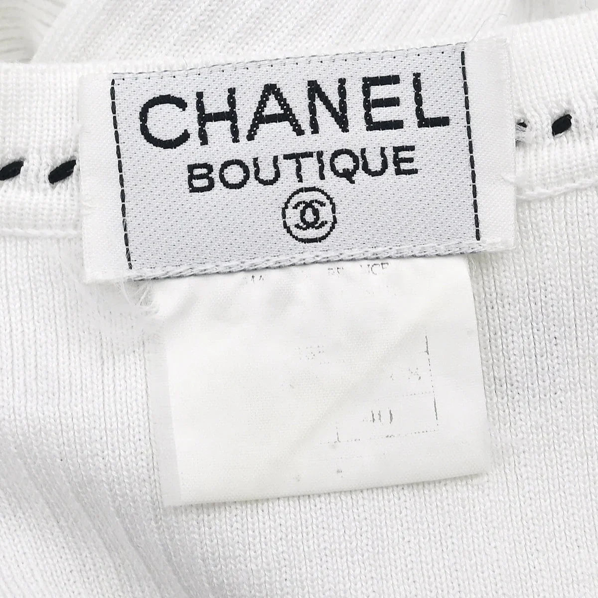 Chanel Sleeveless Top White #40