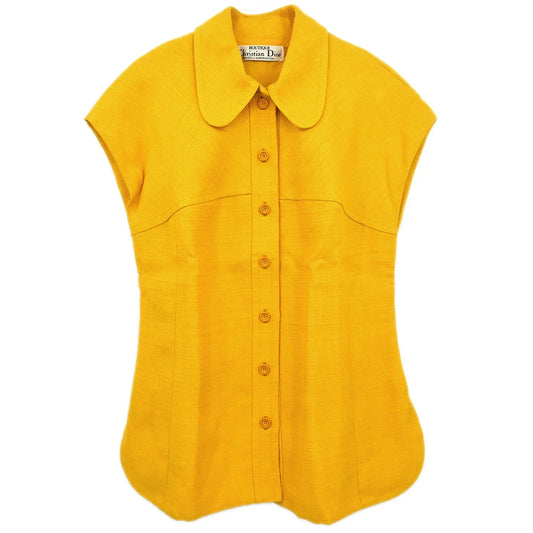 Christian Dior Sleeveless Jacket Yellow