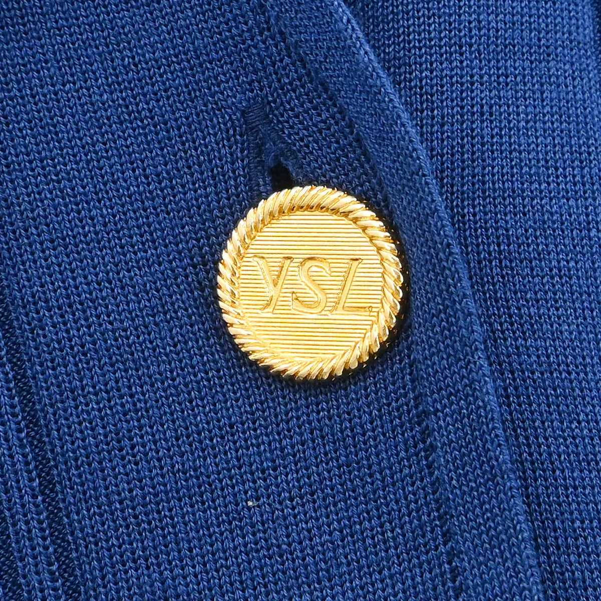 Yves Saint Laurent Cardigan Blue #M