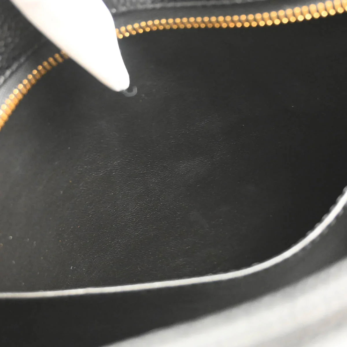 Chanel 2001-2003 Black Caviar Medallion Tote Handbag