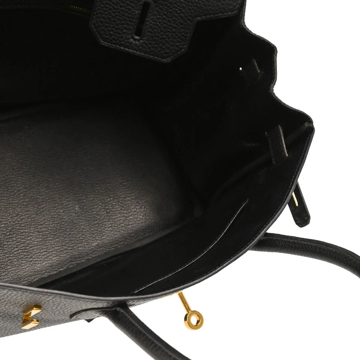 Hermes 2003 Black Togo Birkin 30 Handbag