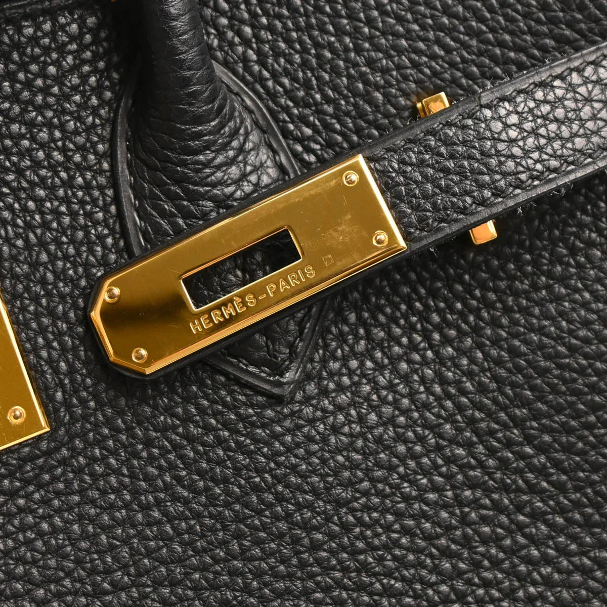 Hermes 2003 Black Togo Birkin 30 Handbag