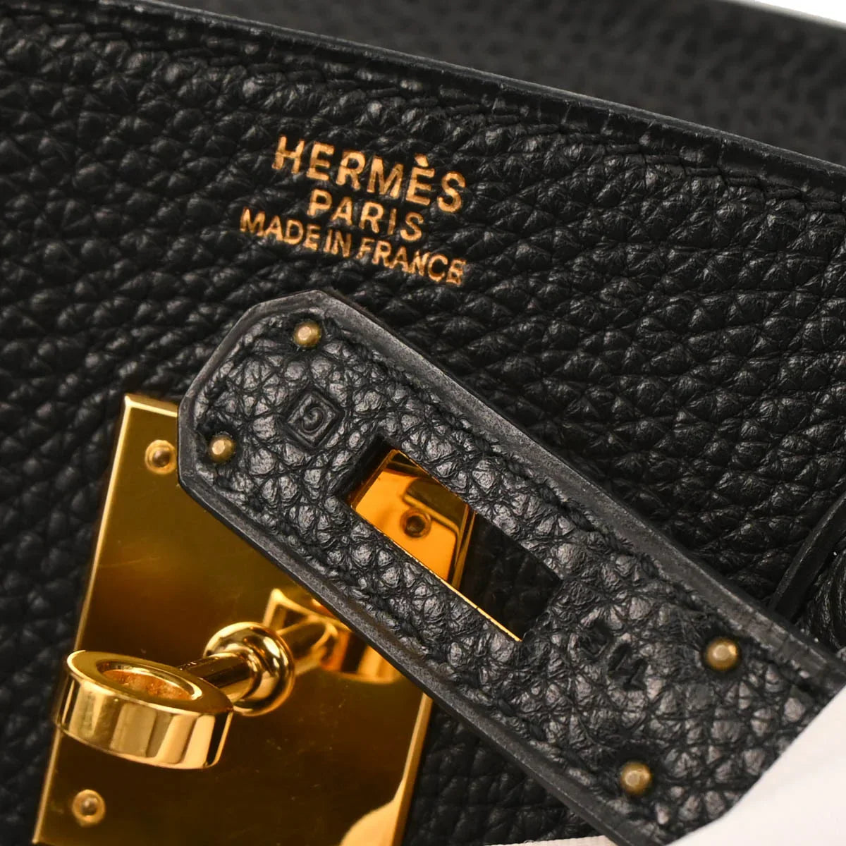 Hermes 2003 Black Togo Birkin 30 Handbag