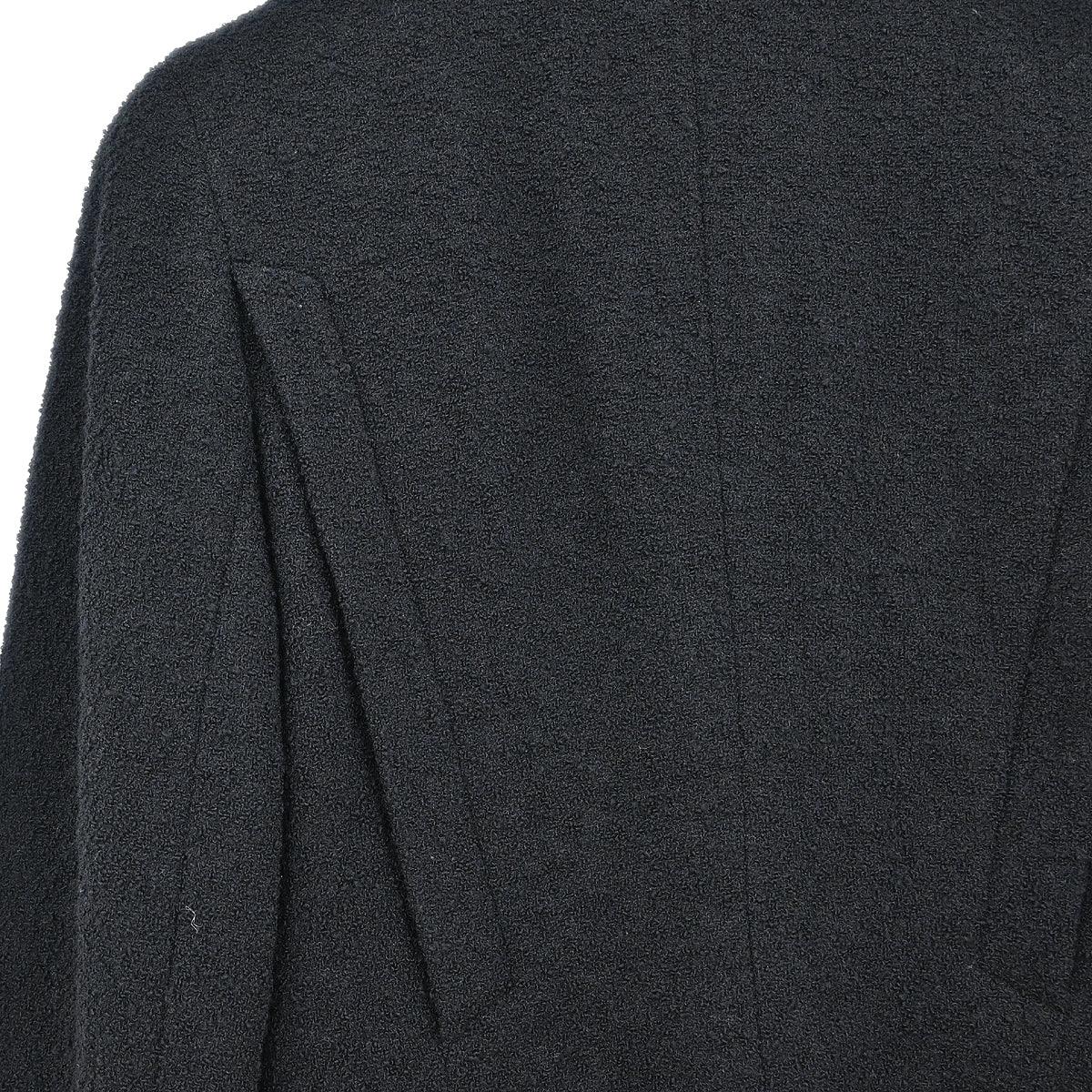 Chanel 1994 Collarless Jacket Black #36