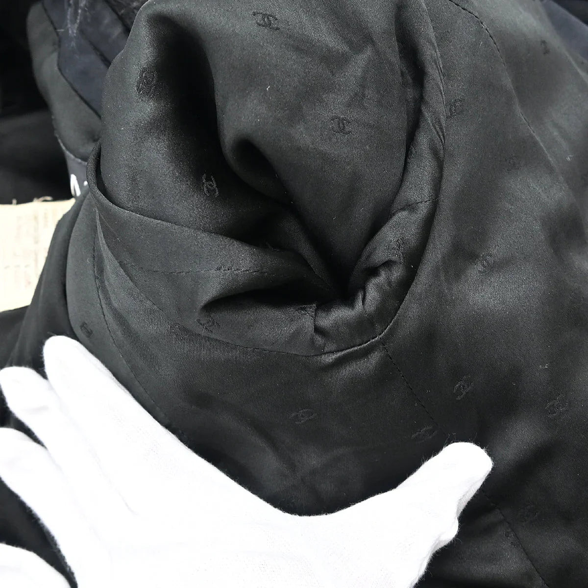 Chanel 1994 Collarless Jacket Black #36