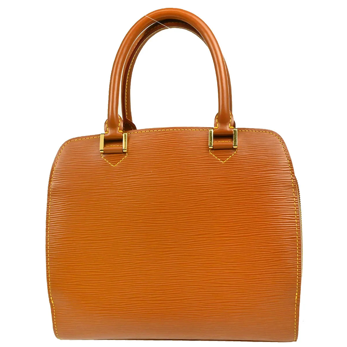Louis Vuitton 1999 Brown Epi Pont Neuf Handbag M52058