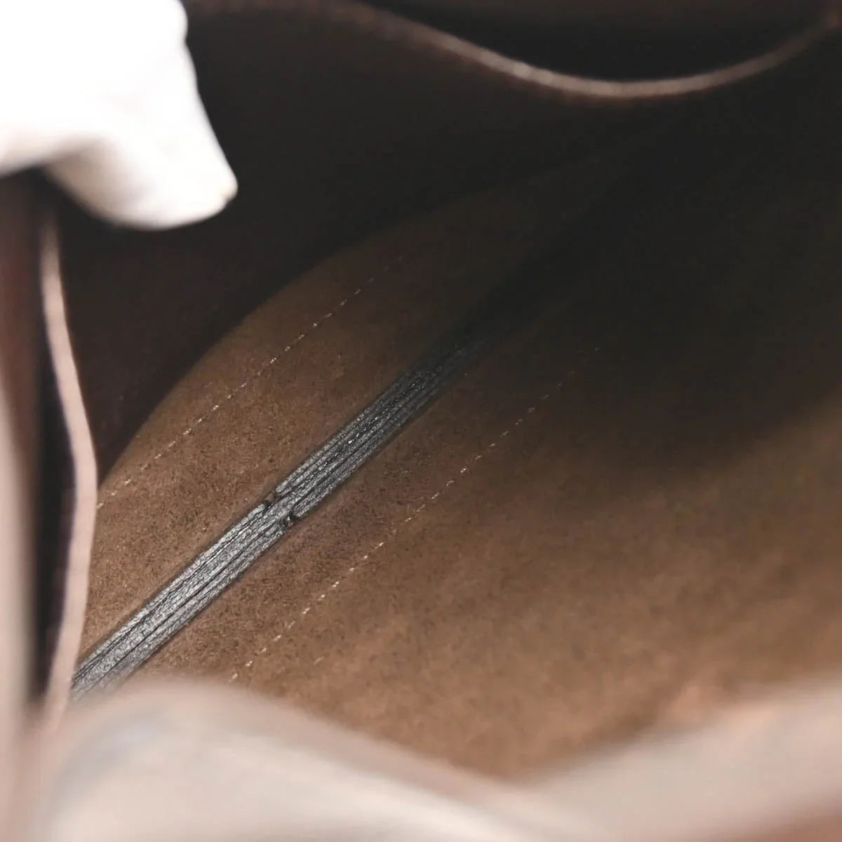 Hermes 2005 Chocolat Evercalf Trim 24 Handbag
