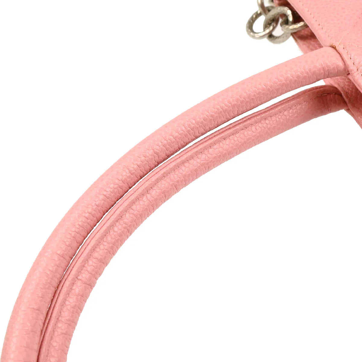 Chanel 2003-2004 Pink Caviar Medallion Tote Handbag