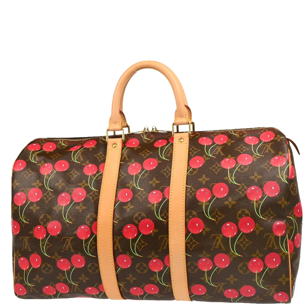 Louis Vuitton 2005 Monogram Cherry Keepall 45 M95011