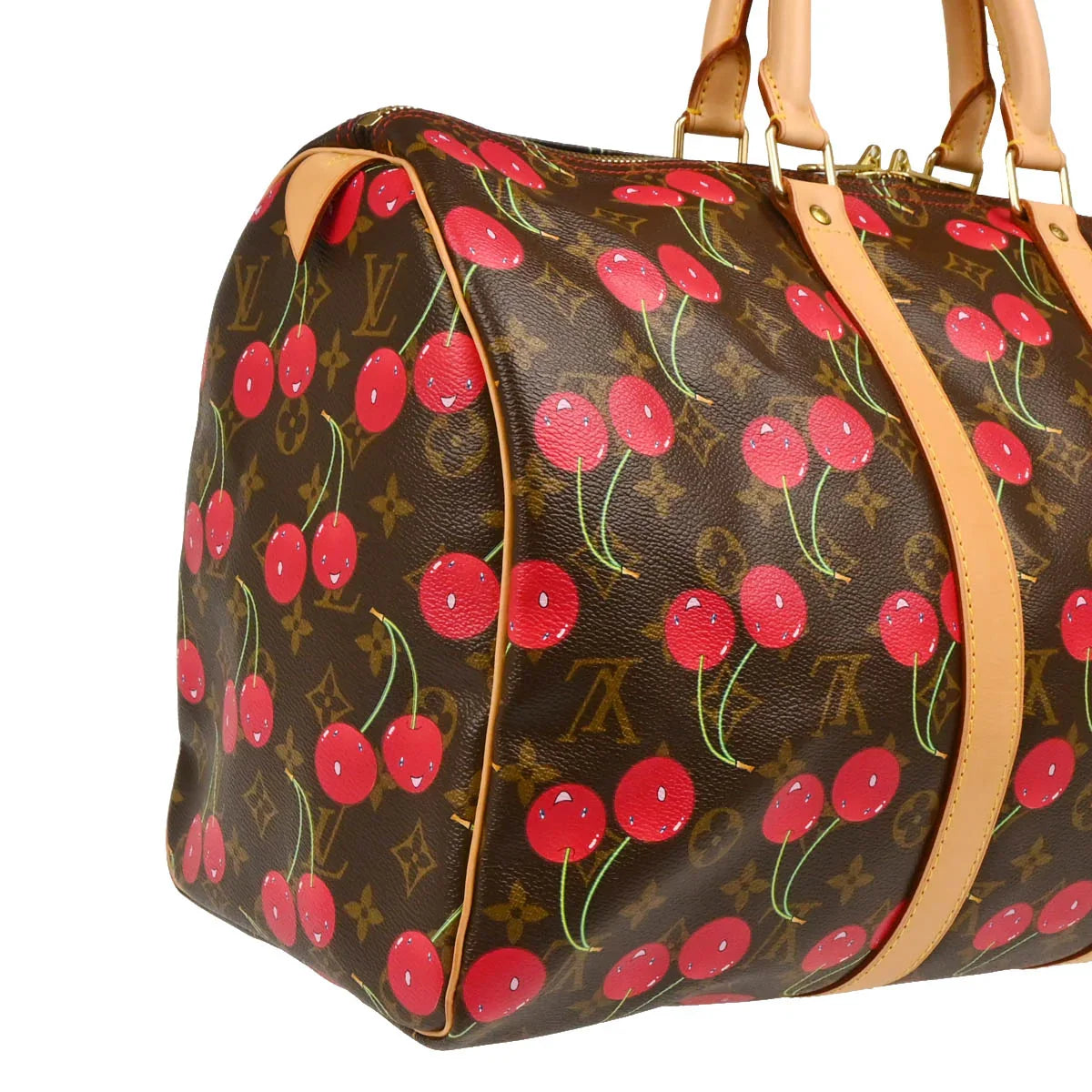Louis Vuitton 2005 Monogram Cherry Keepall 45 M95011