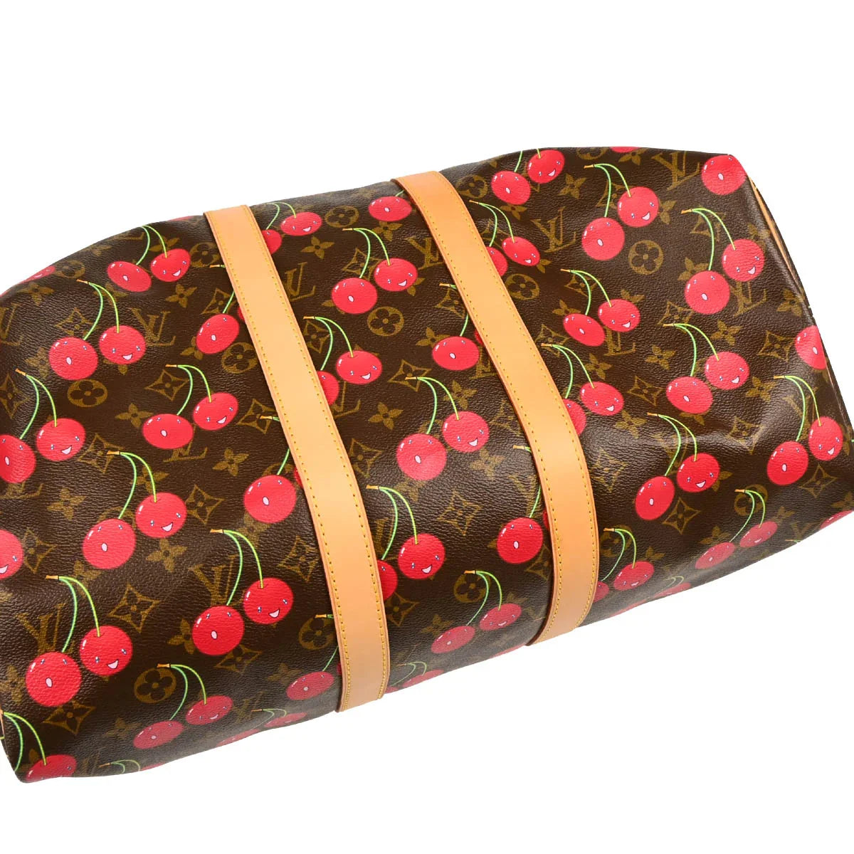 Louis Vuitton 2005 Monogram Cherry Keepall 45 M95011