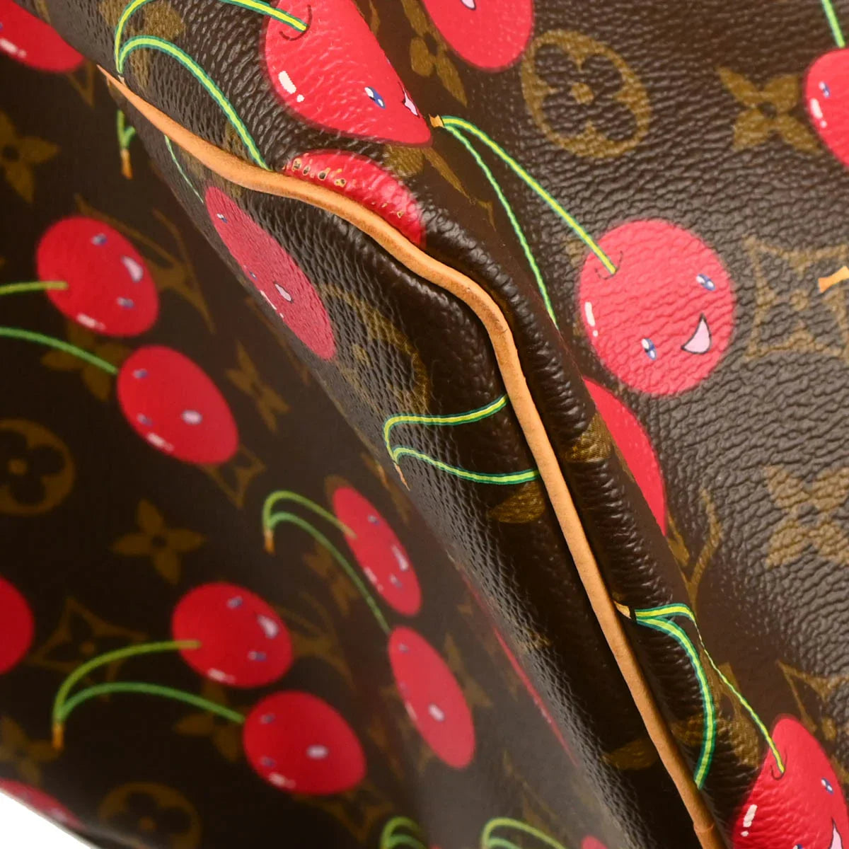 Louis Vuitton 2005 Monogram Cherry Keepall 45 M95011