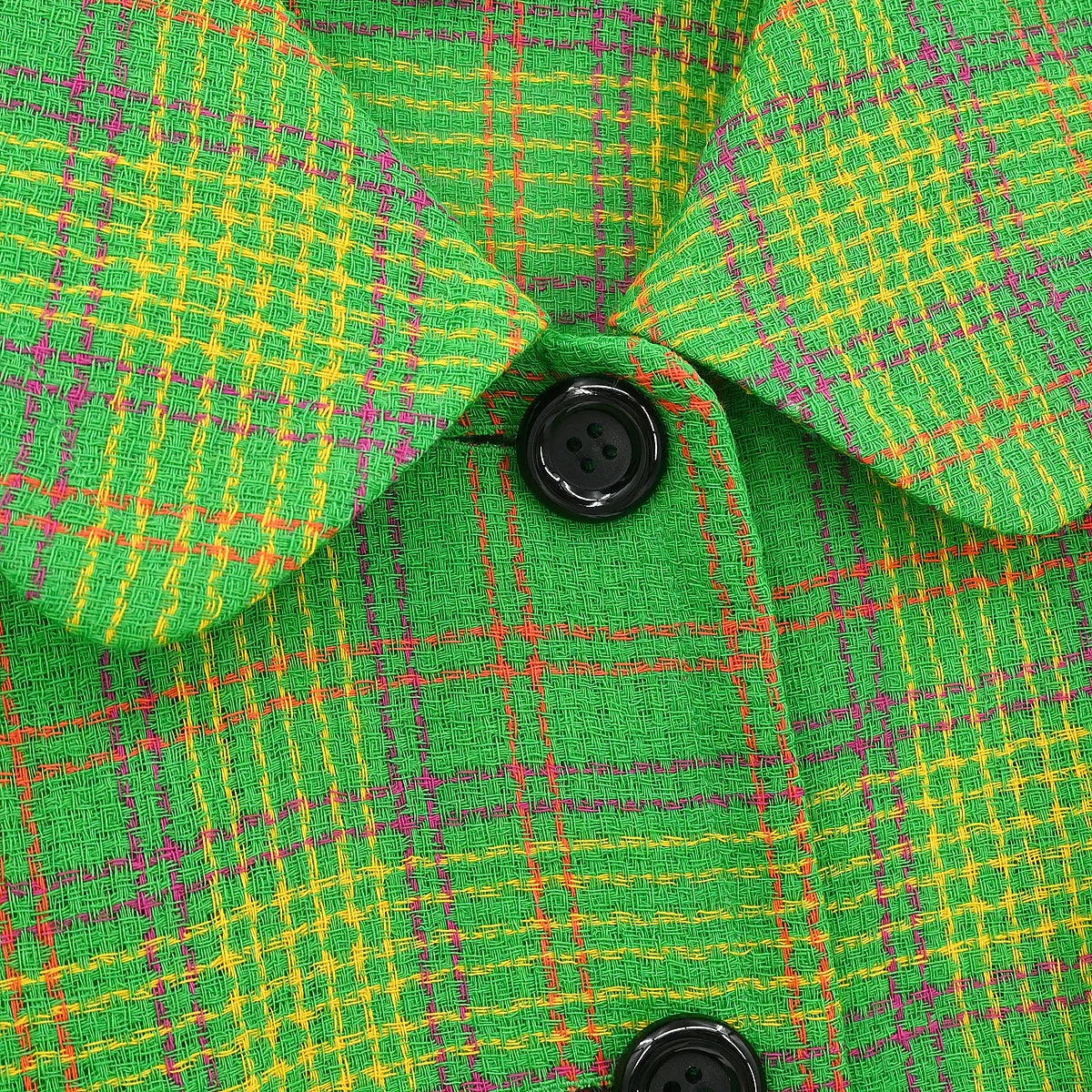 Yves Saint Laurent Setup Suit Jacket Skirt Green #M #L