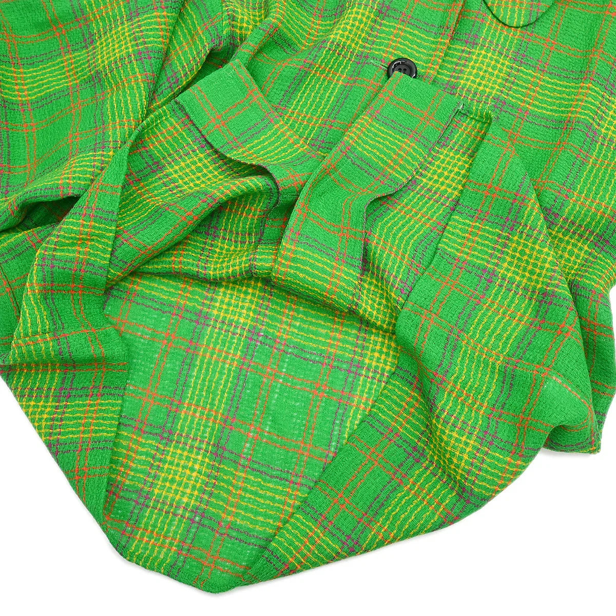Yves Saint Laurent Setup Suit Jacket Skirt Green #M #L